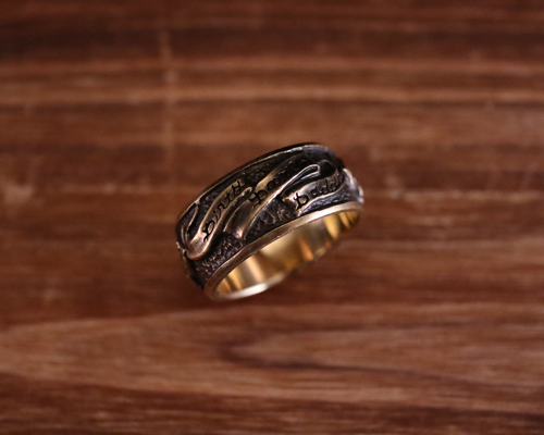 All Nature Ring "Swallow" -BRASS