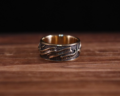 All Nature Ring "Swallow" -BRASS