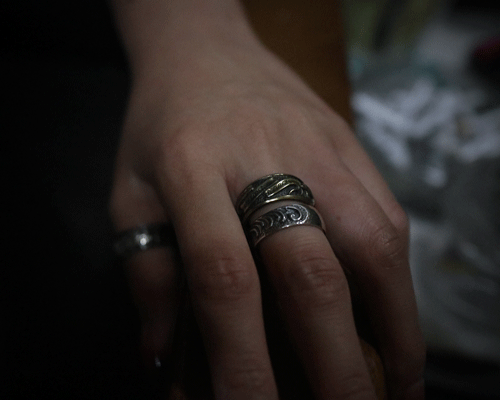 All Nature Ring "Swallow" -BRASS