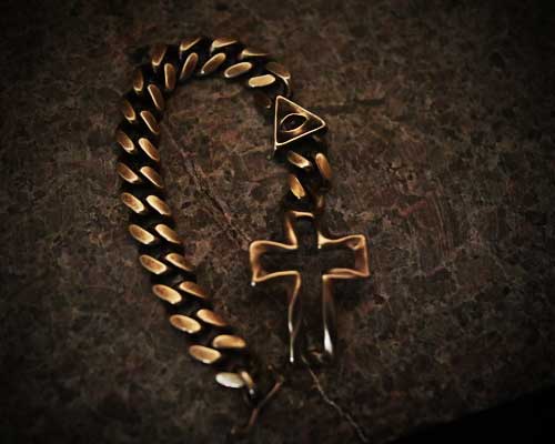 Prisoner Rosary Bracelet -BRASS