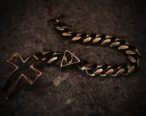 Prisoner Rosary Bracelet -BRASS