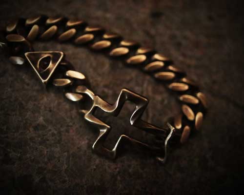 Prisoner Rosary Bracelet -BRASS