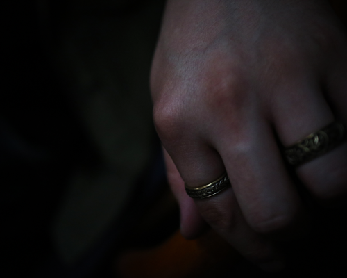 All Nature Ring "Leaf" -BRASS