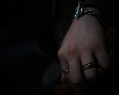 All Nature Ring "Floral" -BRASS