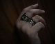 Daddy's "D3" Skull Ring -BRASS