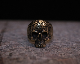 Daddy's "D3" Skull Ring -BRASS
