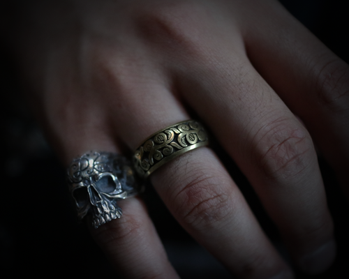 All Nature Ring "Ivy" -BRASS