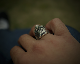 Daddy's "D3" Skull Ring -SILVER