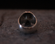 Daddy's "D3" Skull Ring -SILVER