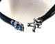 "MEMENTO MORI" 2way LeatherWrap -SILVER