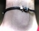 "MEMENTO MORI" 2way LeatherWrap -SILVER