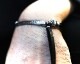 "MEMENTO MORI" 2way LeatherWrap -SILVER