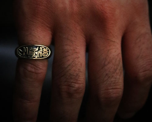 "Imagination"Ring -BRASS