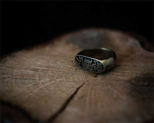 "Imagination"Ring -BRASS