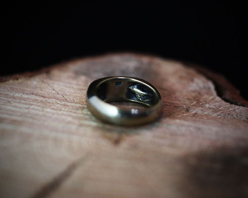 "Imagination"Ring -BRASS