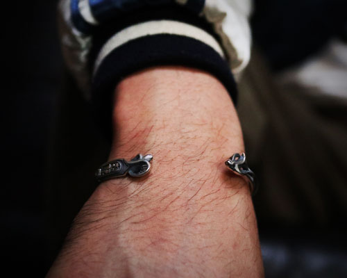 "Imagination" Bangle-SILVER