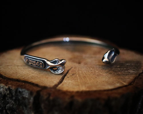 "Imagination" Bangle-SILVER