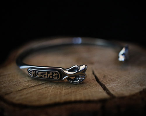 "Imagination" Bangle-SILVER
