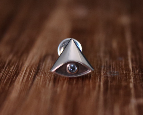 Eye of Providence pierce -CZ