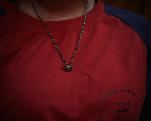 Screw in Bolt Necklace -COMBI