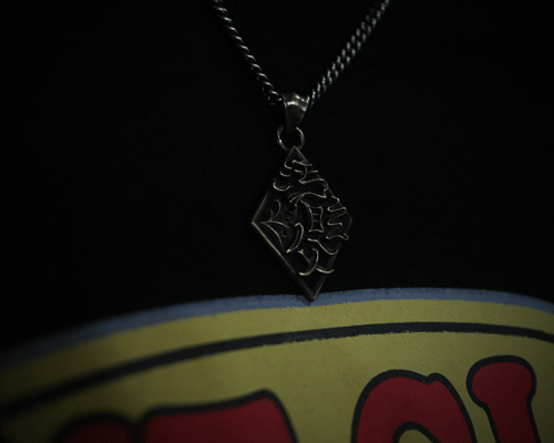 Daddy's"Emblem"Necklace- BRASS