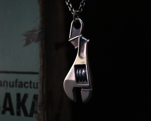 Thunder Bolt Necklace -SILVER
