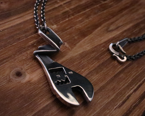 Thunder Bolt Necklace -SILVER