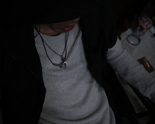Thunder Bolt Necklace -SILVER