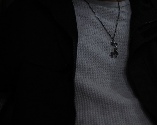 Thunder Bolt Necklace -SILVER