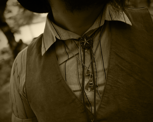 Thunder Bolt Necklace -SILVER