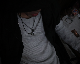 Thunder Bolt Necklace -SILVER