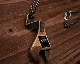 Thunder Bolt Necklace -BRASS