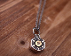 Lock Nut Necklace -SILVER base