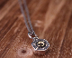 Lock Nut Necklace -SILVER base