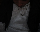 Lock Nut Necklace -SILVER base