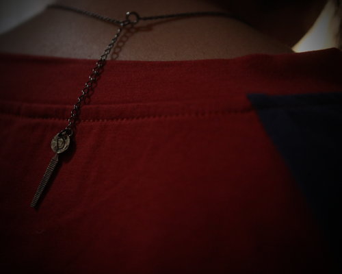 Lock Nut Necklace -BRASS base
