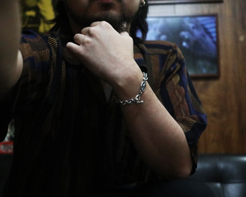 "HALO MARIA" Ovallink-SILVER