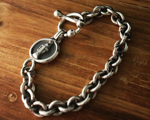 "HALO MARIA" Ovallink-SILVER