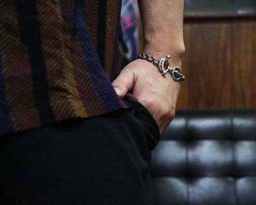 "HALO MARIA" Ovallink-SILVER