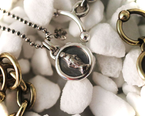 "HALO MARIA" Ovallink-SILVER