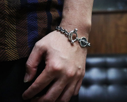 "HALO MARIA" Ovallink-SILVER