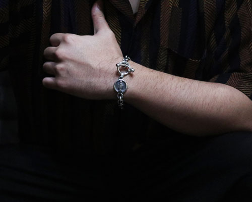 "HALO MARIA" Ovallink-SILVER