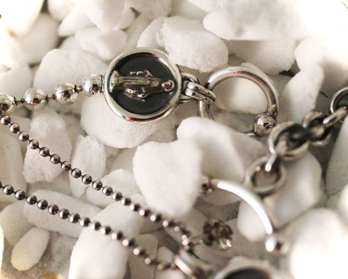 "HALO MARIA" Ovallink-SILVER