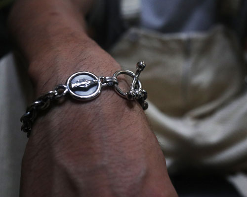 "HALO MARIA" Ovallink-SILVER