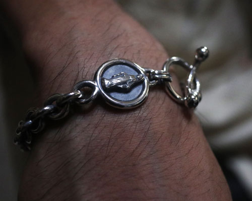 "HALO MARIA" Ovallink-SILVER