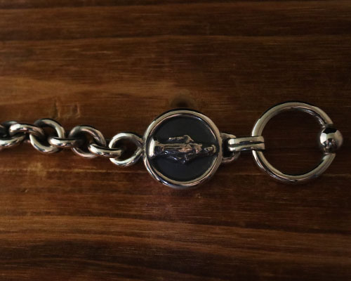 "HALO MARIA" Ovallink-SILVER