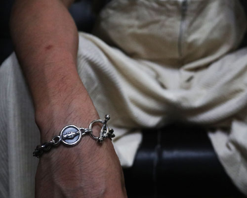 "HALO MARIA" Ovallink-SILVER