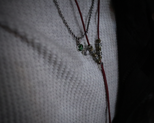 Swallow Candy Necklace -BROWN
