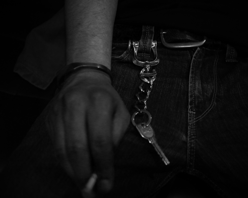 Daddy's"Shackle"K/C -SILVER