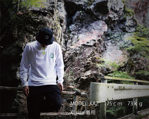 UNCHAINL/ST-SHIRT/L.GREEN